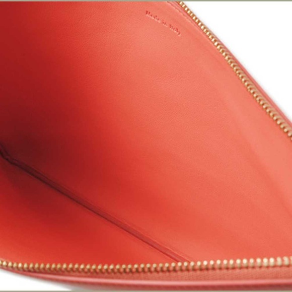 Celine Bicolor Flamingo Camel pouch - Picture 2 of 3